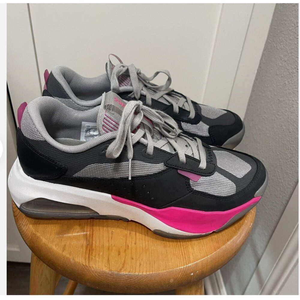 Nike Women Jordan Air Grey/Pink/Black 200E DH7381 080 Size 11 New